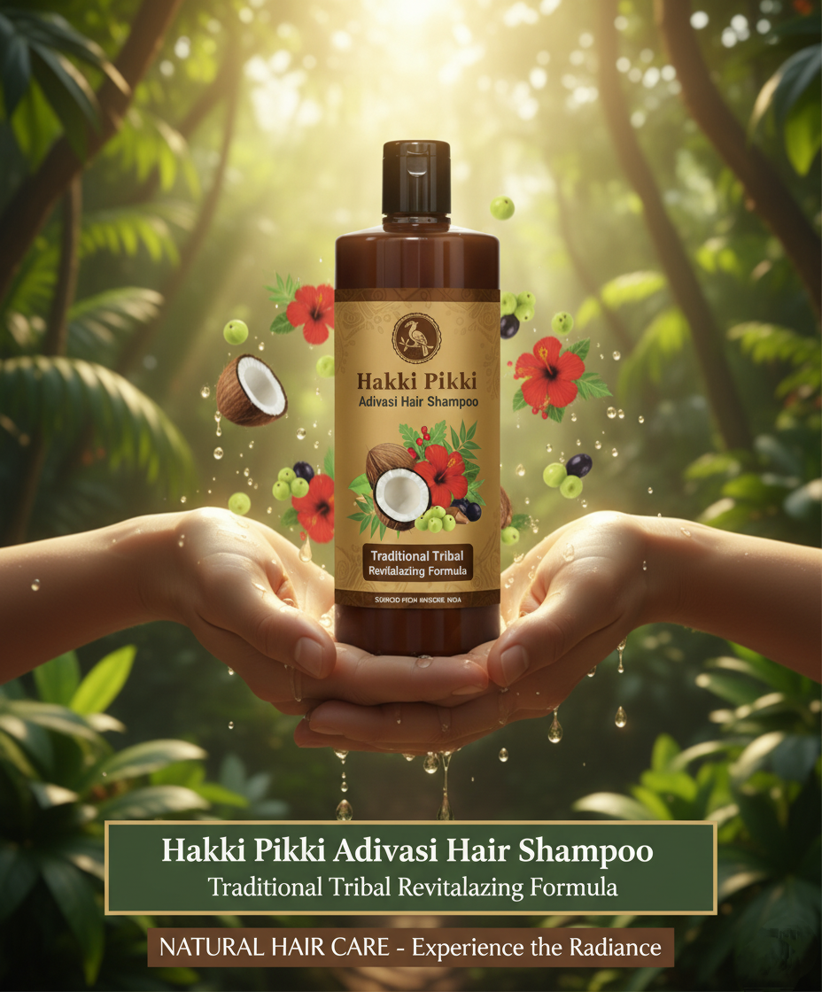 Adivasi Hakki Pikki Herbal Hair Oil