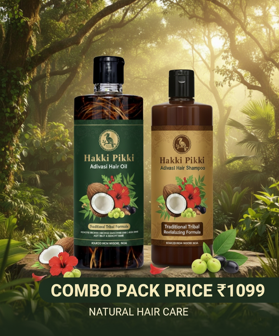 Adivasi Hakki Pikki Herbal Hair Oil