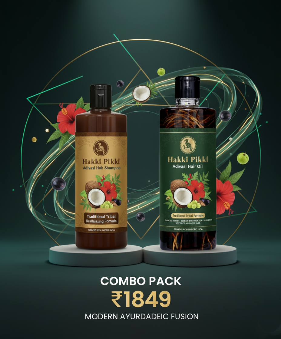 Adivasi Hakki Pikki Herbal Hair Oil