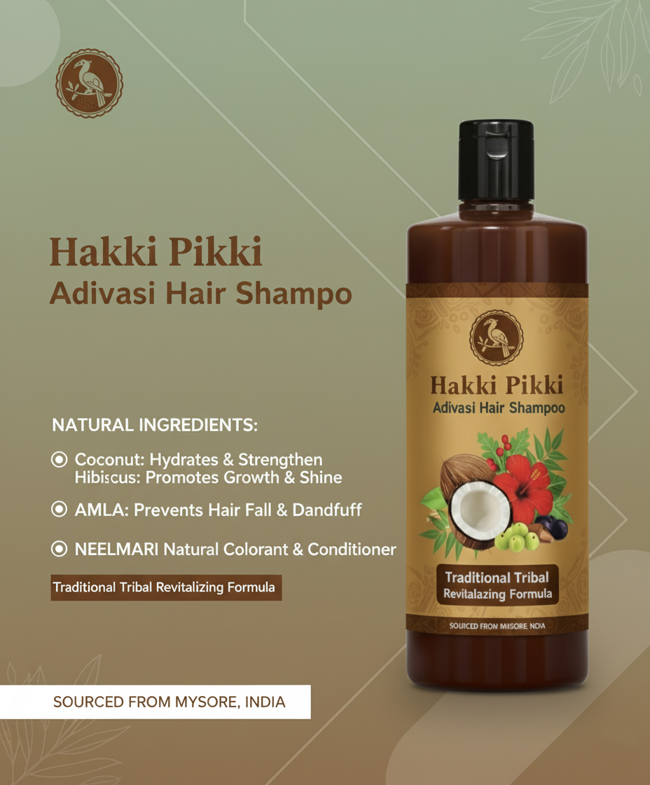 Adivasi Hakki Pikki Herbal Hair Oil