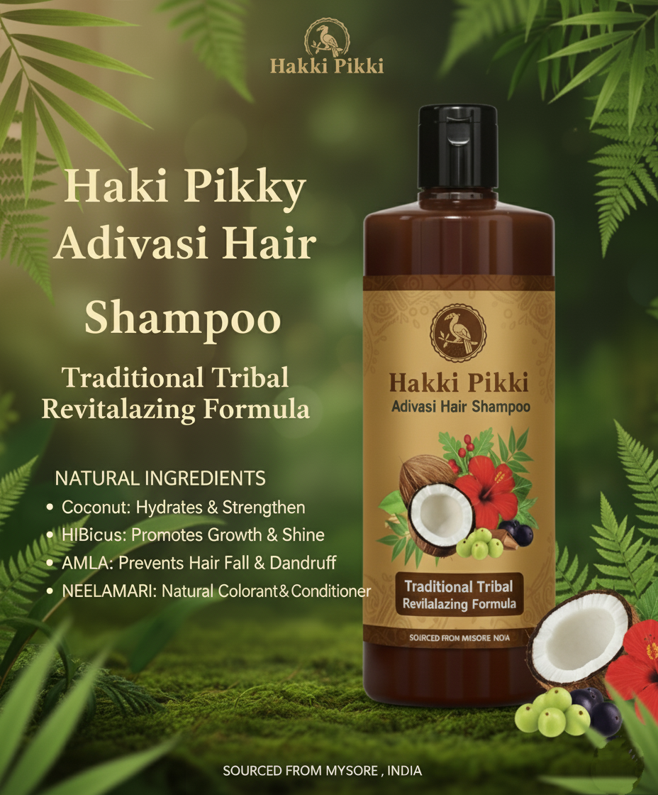 Adivasi Hakki Pikki Herbal Hair Oil