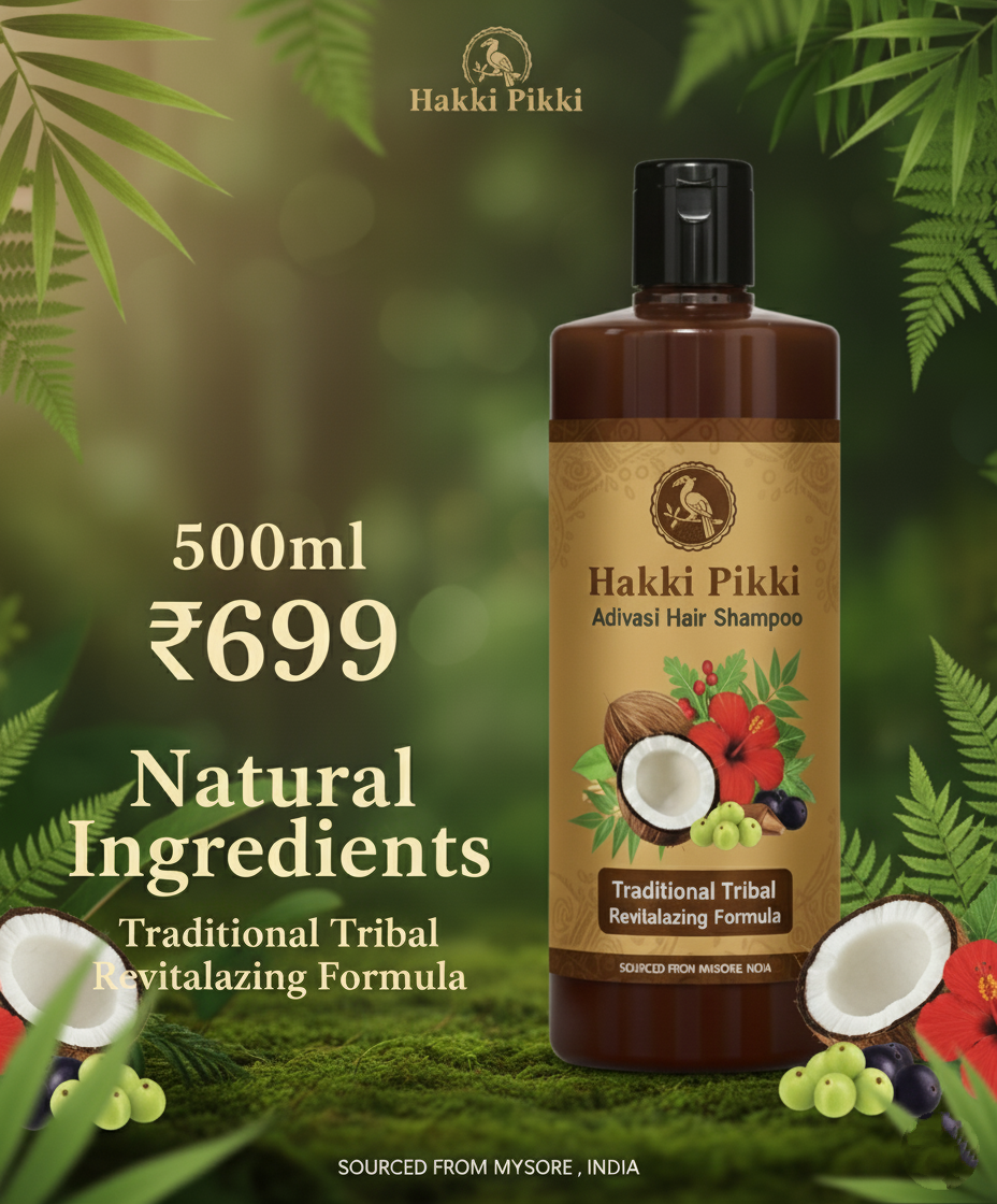 Adivasi Hakki Pikki Herbal Hair Oil