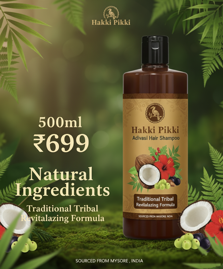 Adivasi Hakki Pikki Herbal Hair Oil