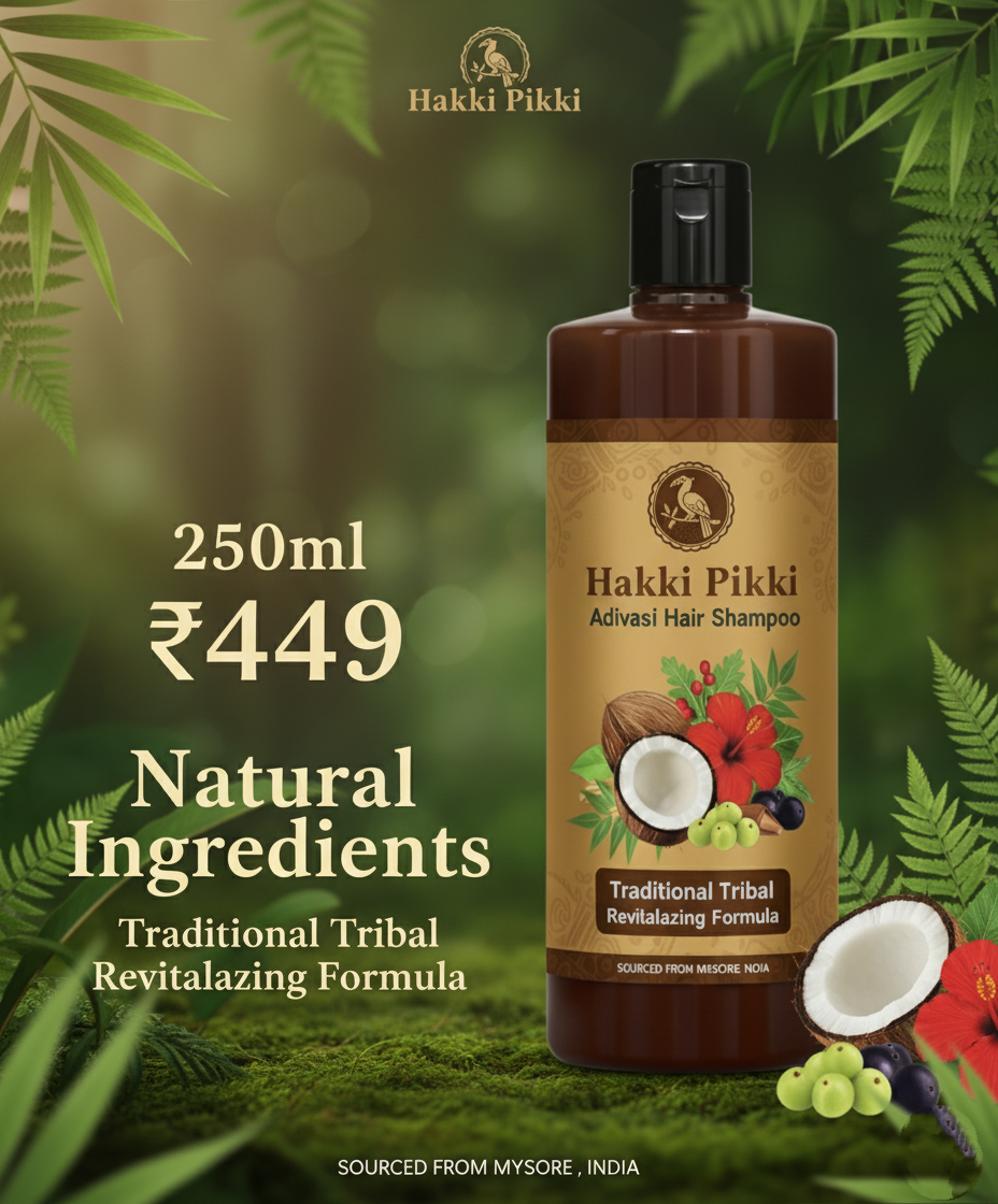 Adivasi Hakki Pikki Herbal Hair Oil
