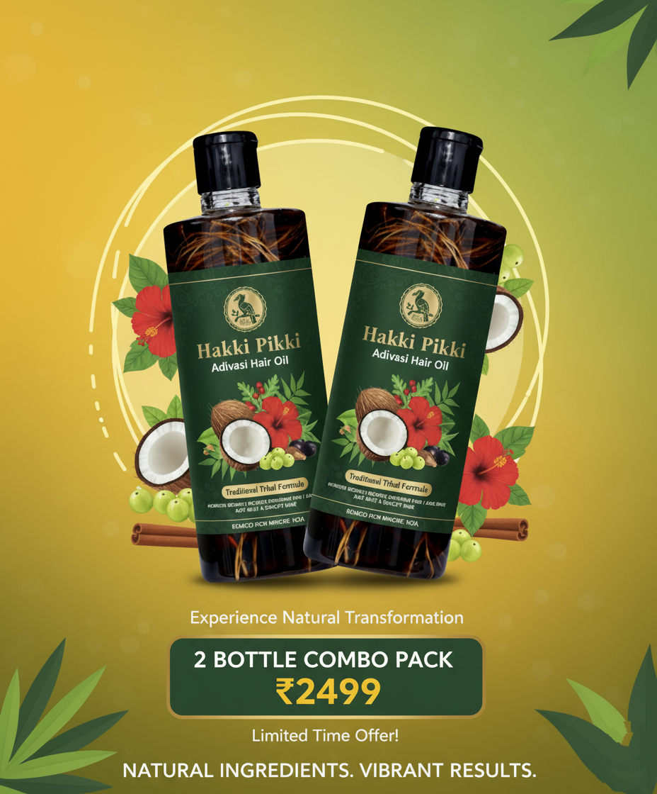 Adivasi Hakki Pikki Herbal Hair Oil