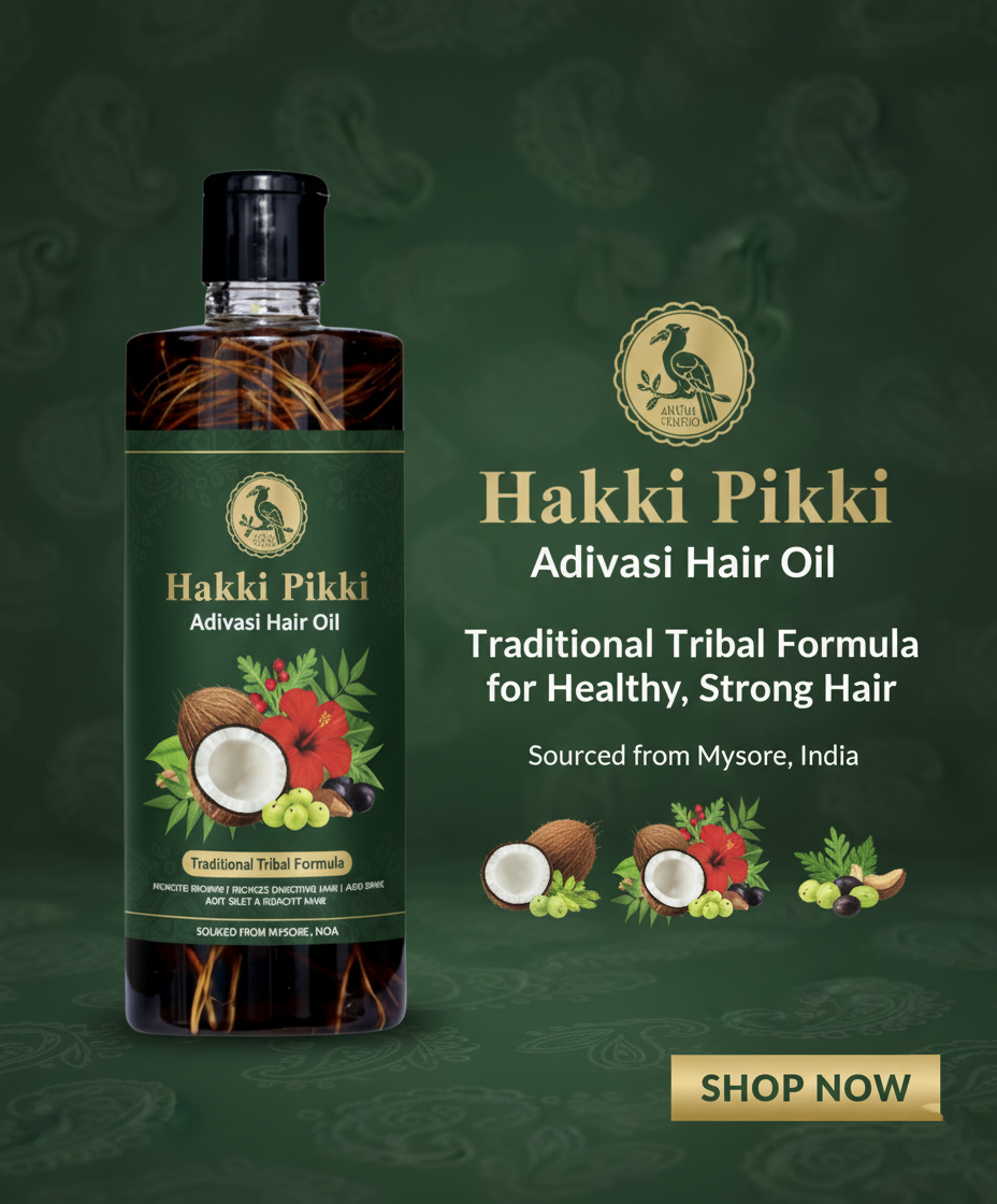 Adivasi Hakki Pikki Herbal Hair Oil