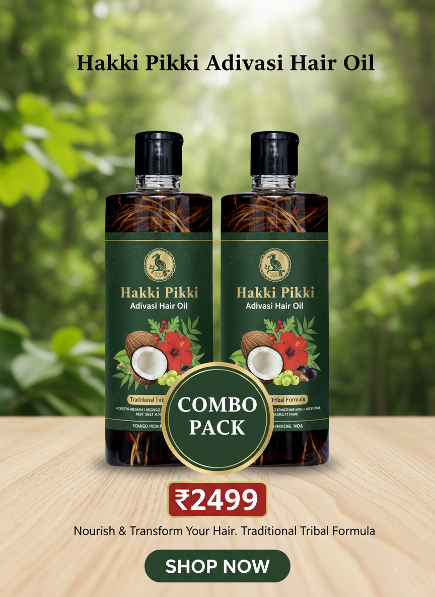 Adivasi Hakki Pikki Herbal Hair Oil